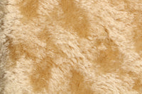 Acacia Honey 20 mm blond gold, dense, mohair for teddy bears with a slight swirl in the pile and a beige backing