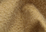 All Bran 11 mm quite sparse, straight pile, Steiff Schulte mohair for teddy bears with a soft faded gold pile and backing This has a moderately short, slightly distressed, fairy sparse pile it's the colour of wheat or indeed a biscuit. It's a great colour for smaller traditional teddy bears, or larger bears that you want to look old and loved. 