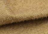 All Bran 11 mm quite sparse, straight pile, Steiff Schulte mohair for teddy bears with a soft faded gold pile and backing This has a moderately short, slightly distressed, fairy sparse pile it's the colour of wheat or indeed a biscuit. It's a great colour for smaller traditional teddy bears, or larger bears that you want to look old and loved. 