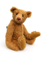 Warm Cinnamon 15 mm antique gold teddy bear Steiff Schulte mohair by Make A Teddy