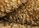 Coffee Truffle 25 mm (one inch) brown, dense, distressed mohair for teddy bears with a brown backing  Coffee Truffle is a gorgeous brown mohair with a soft and fluffy 1 inch pile. It's a great colour and texture for medium and large traditional teddy bears, it's a proper 'bear' colour, the colour of the sort of bear you wouldn't like to meet in the woods. 