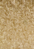 Mustard Seed, 24 mm (nearly one inch) blond, dense, distressed mohair/viscose mix for teddy bears Mustard Seed is a little different from our other materials, the pile is a mixture of mohair and viscose giving it a slight lustre. It has an intensely distressed tangled, blond pile which is 24 mm (nearly) 1 inch long. It's a great colour and texture for medium and large traditional teddy bears, it's quite a 'happy'teddy bear' colour, a good colour for making happy teddy bears. 