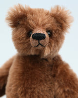 Bruno is a sweet, little, old-fashioned Barbara-Ann Bear, Bruno is about 6.5 inches/ 16 cm tall, he has been designed to suit both beginners and experienced teddy bear makers. Bruno is one of our smallest teddy bear patterns, the pattern was designed to make a sweet teddy bear quite like a little bear cub