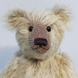 Sven by Barbara Ann Bears in Wholemeal Spaghetti mohair by Make A Teddy