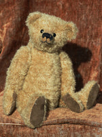 Fosdyke PRINTED traditional jointed mohair 14 inch teddy bear sewing pattern by Barbara-Ann Bears