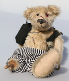 Alfred Albert PRINTED traditional jointed mohair teddy bear sewing pattern by Barbara-Ann Bears